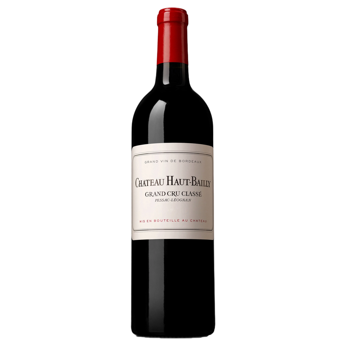 A bottle of Haut Bailly 2015 750ml Red Wine