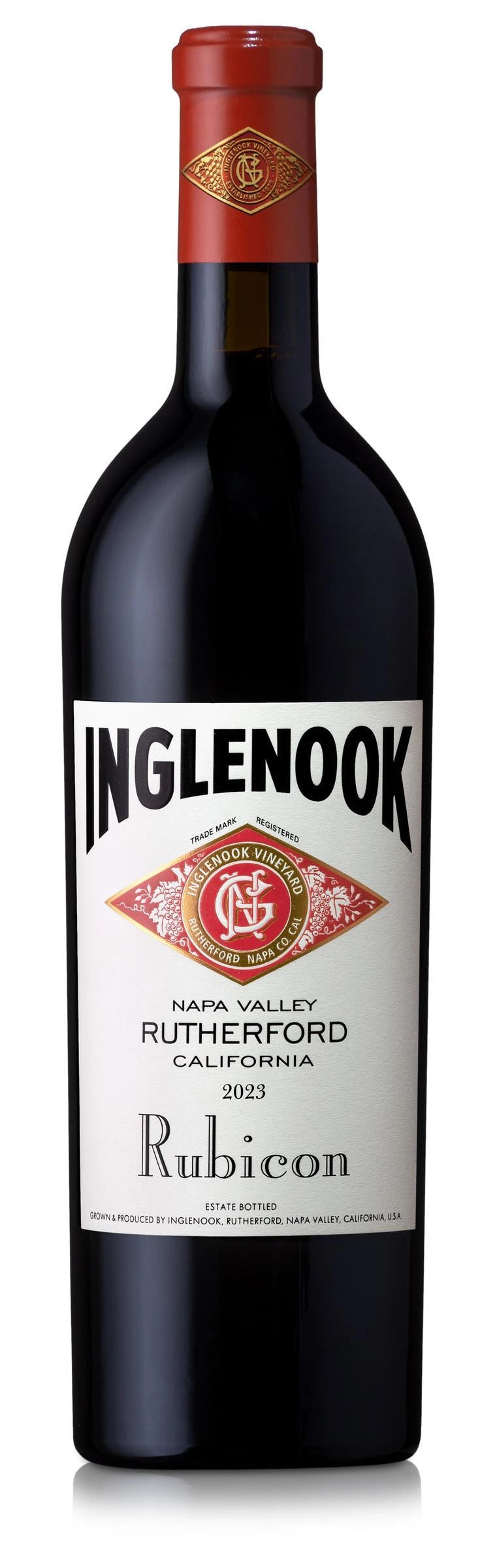 A bottle of Inglenook Rubicon 2022 750ml Red Wine