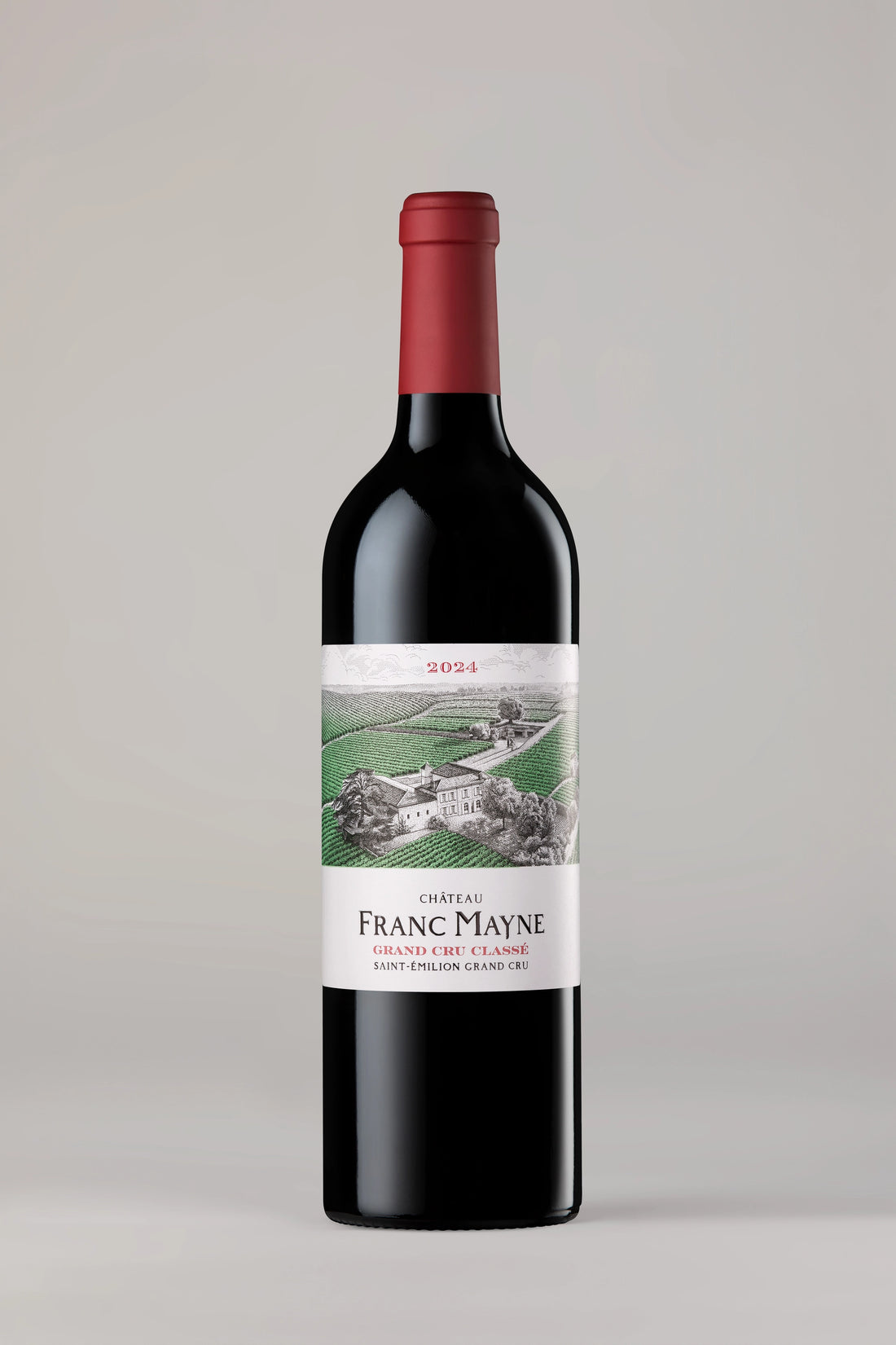 A bottle of Franc Mayne (BIO ORGANIC) 2023 1500ml Red Wine