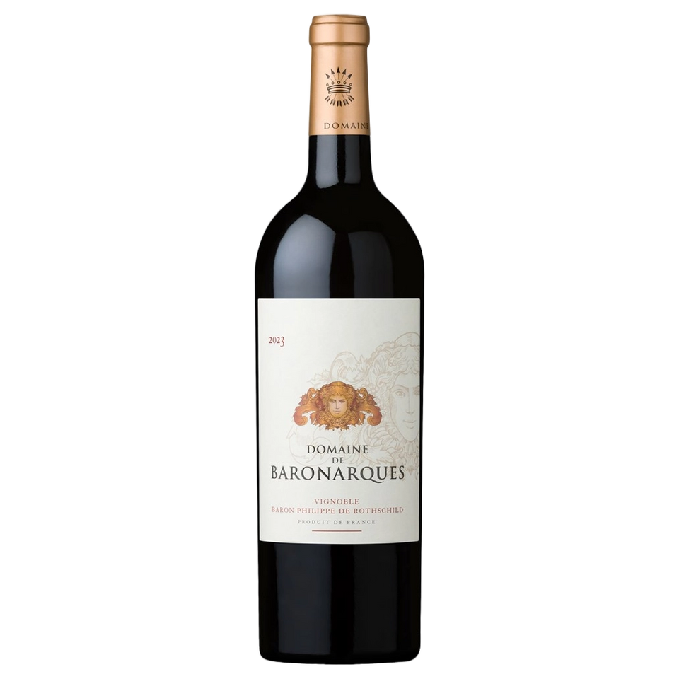 A bottle of Baronarques Rouge 2023 750ml Red Wine