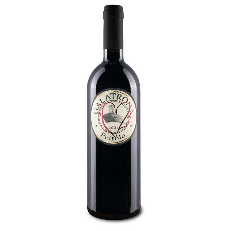 A bottle of Petrolo Galatrona (BIO ORGANIC) 2023 750ml Red Wine