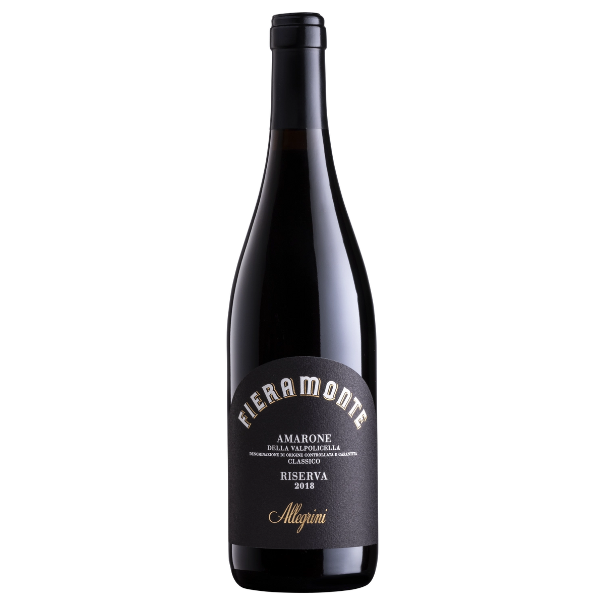 A bottle of Allegrini Fieramonte 2018 750ml Red Wine