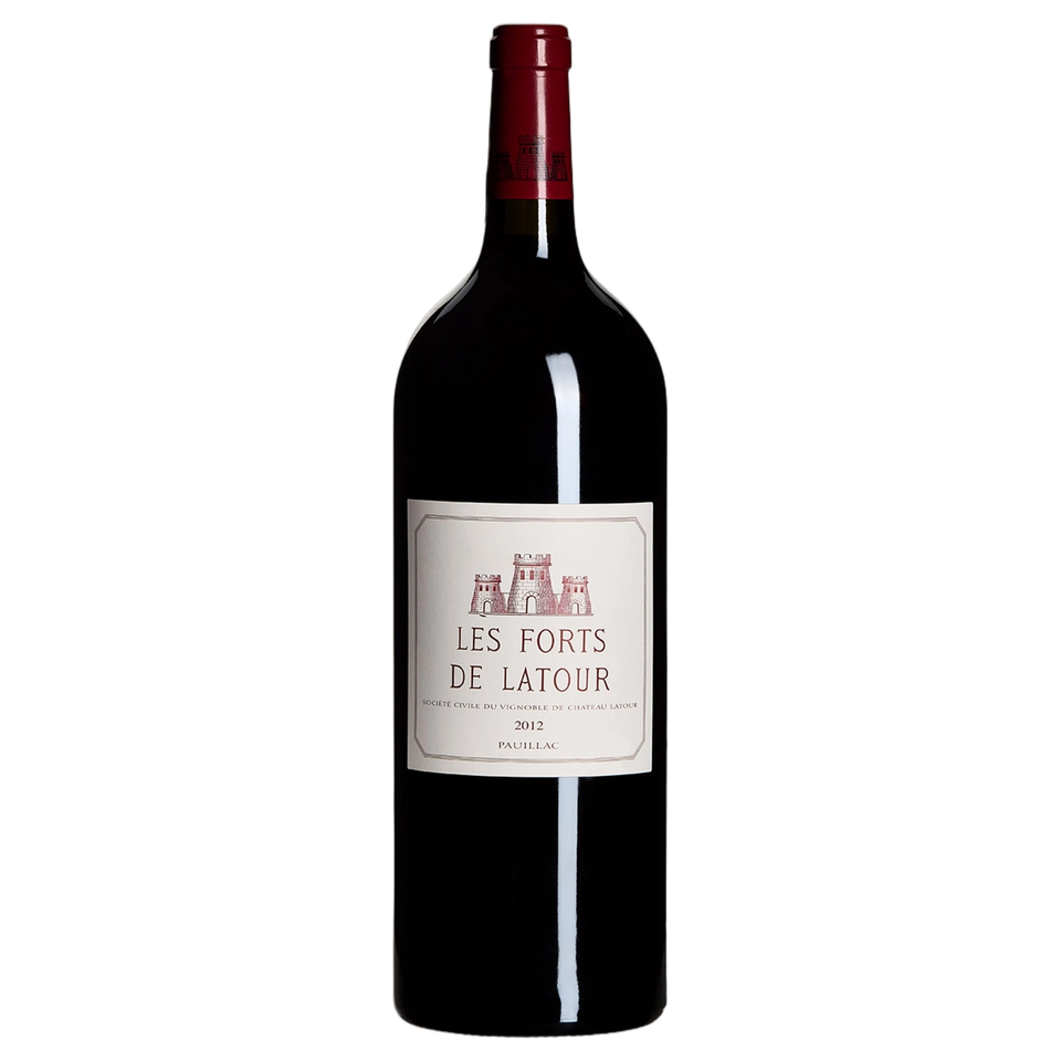 A bottle of Château Latour Forts de Latour 2012 1500ml Red Wine