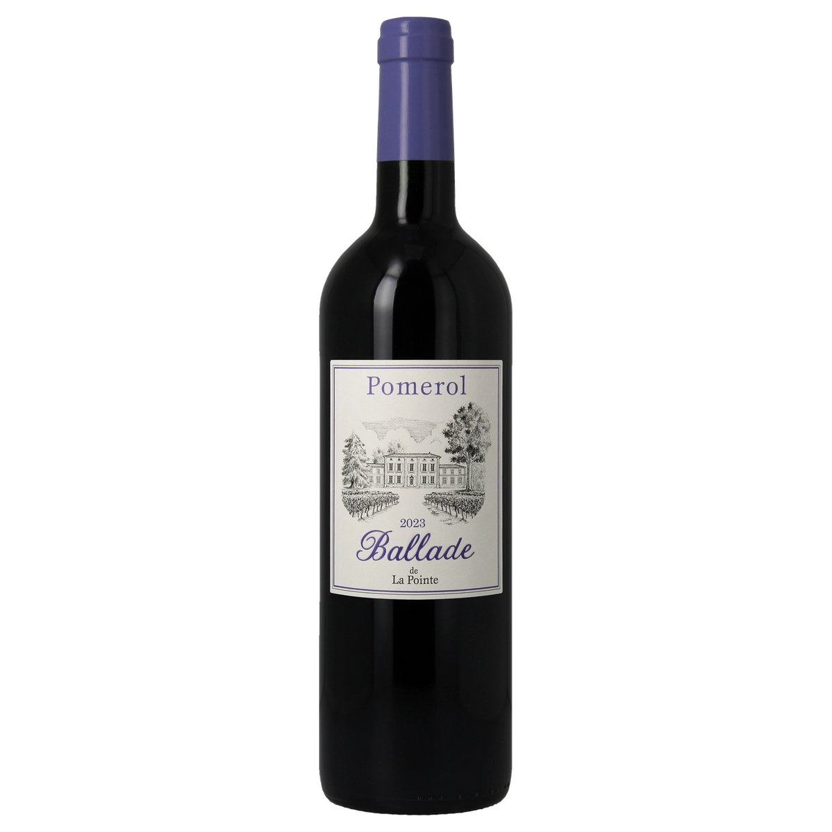A bottle of Ballade de la Pointe 2023 750ml Red Wine