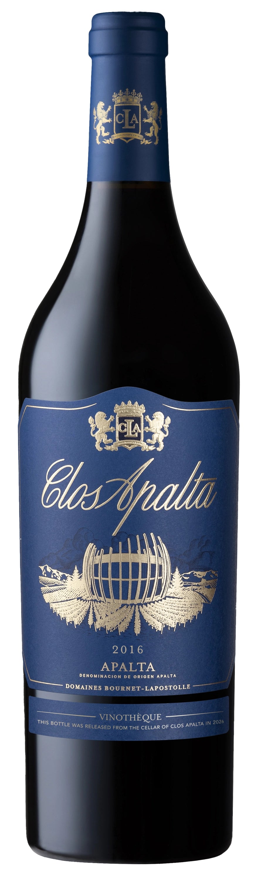 A bottle of Clos Apalta Vinothèque 2016 750ml Red Wine