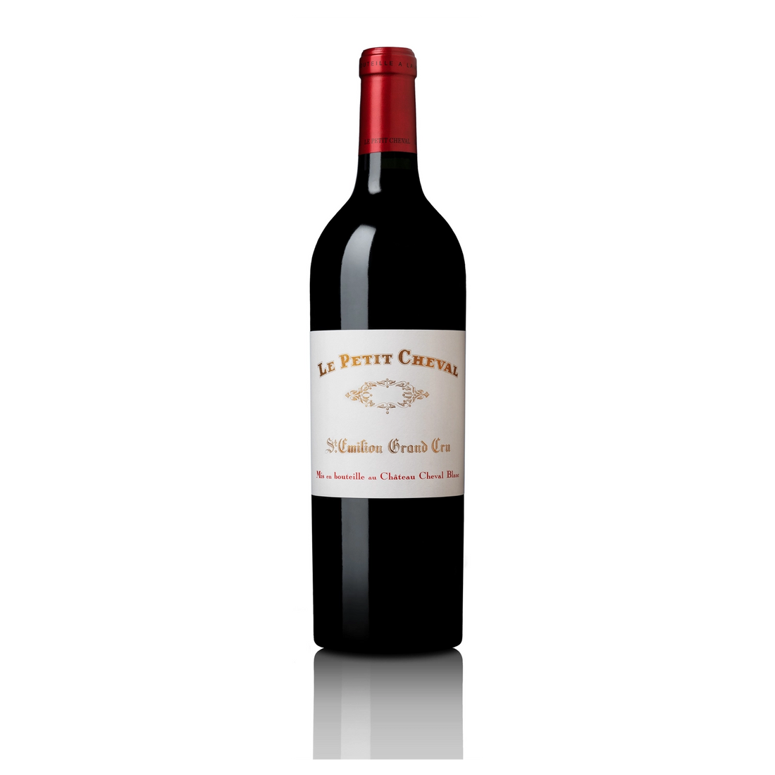 A bottle of Petit Cheval 2023 750ml Red Wine