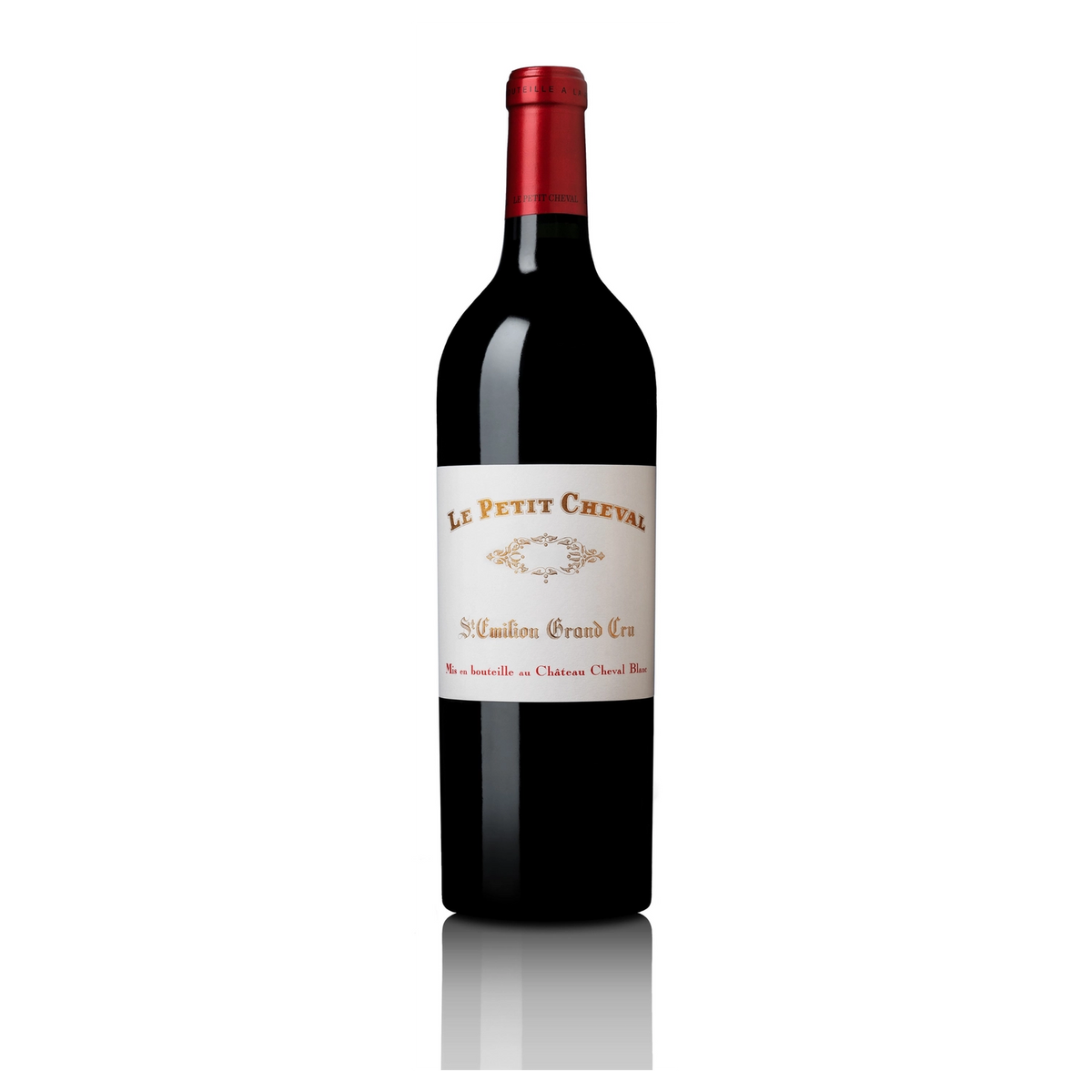 A bottle of Petit Cheval 2023 750ml Red Wine