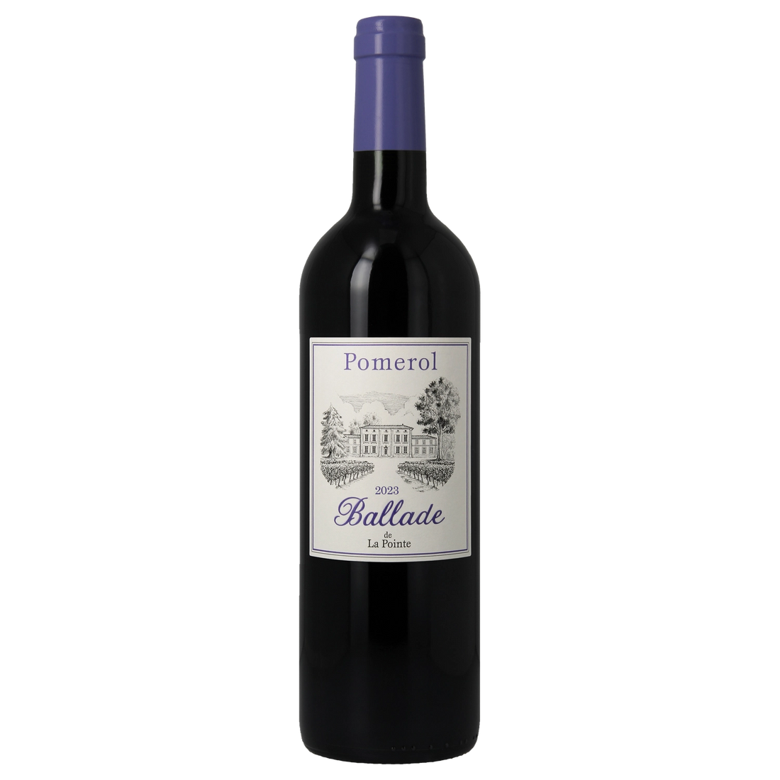 A bottle of Ballade de la Pointe 2017 750ml Red Wine