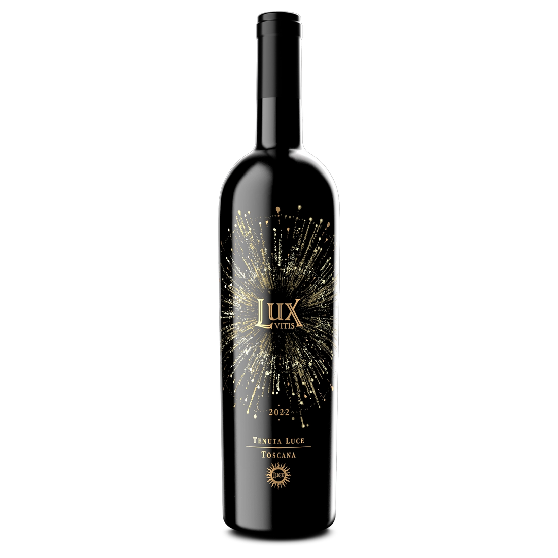 A bottle of Lux Vitis 2022 750ml Red Wine