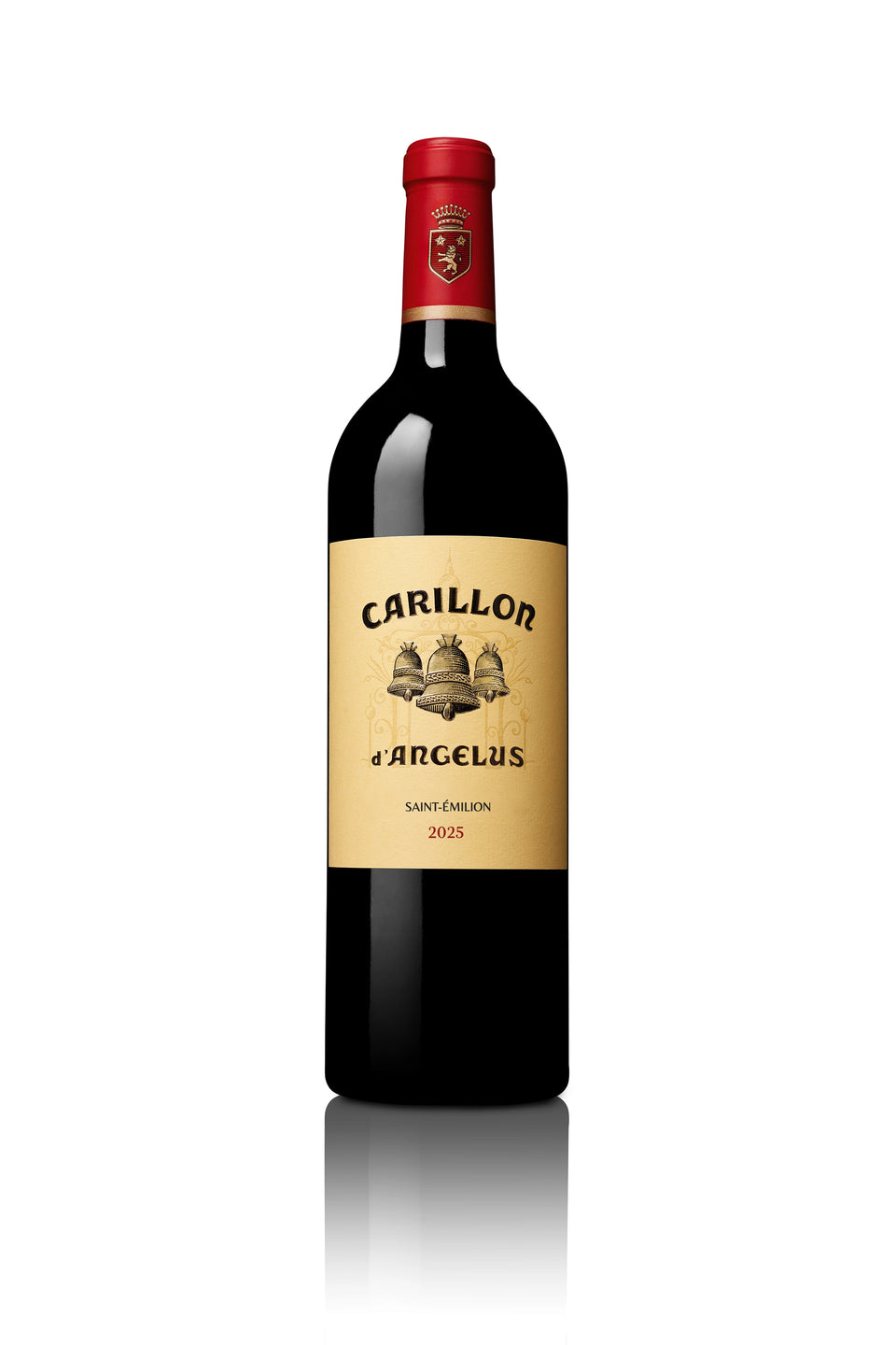A bottle of Carillon d'Angélus 2019 1500ml Red Wine
