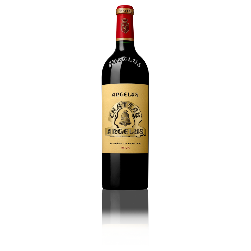 A bottle of Angélus 2012 3000ml Red Wine