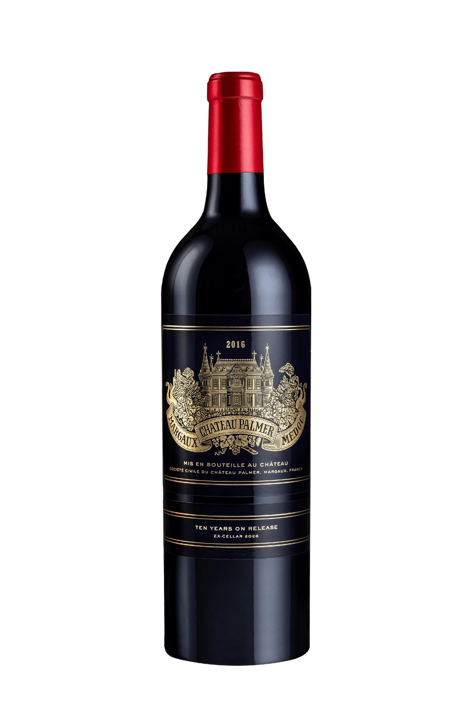 A bottle of Palmer 2015 3000ml Red Wine