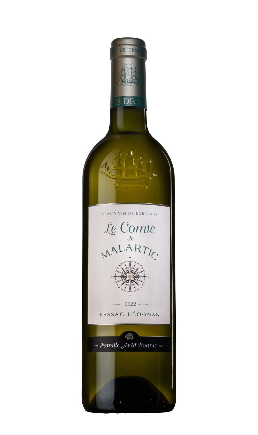 A bottle of Comte de Malartic blanc 2023 750ml White Wine