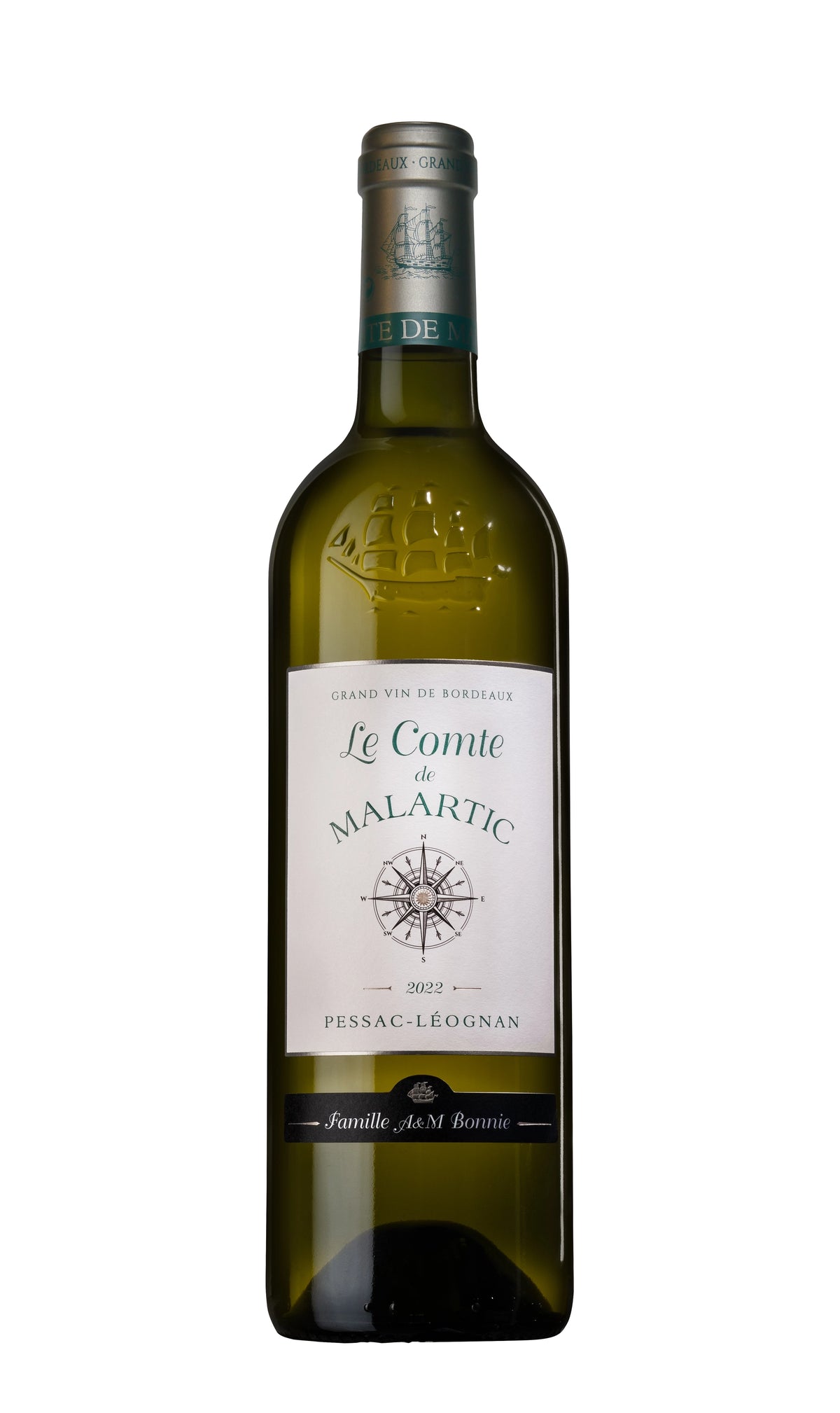 A bottle of Comte de Malartic blanc 2023 750ml White Wine