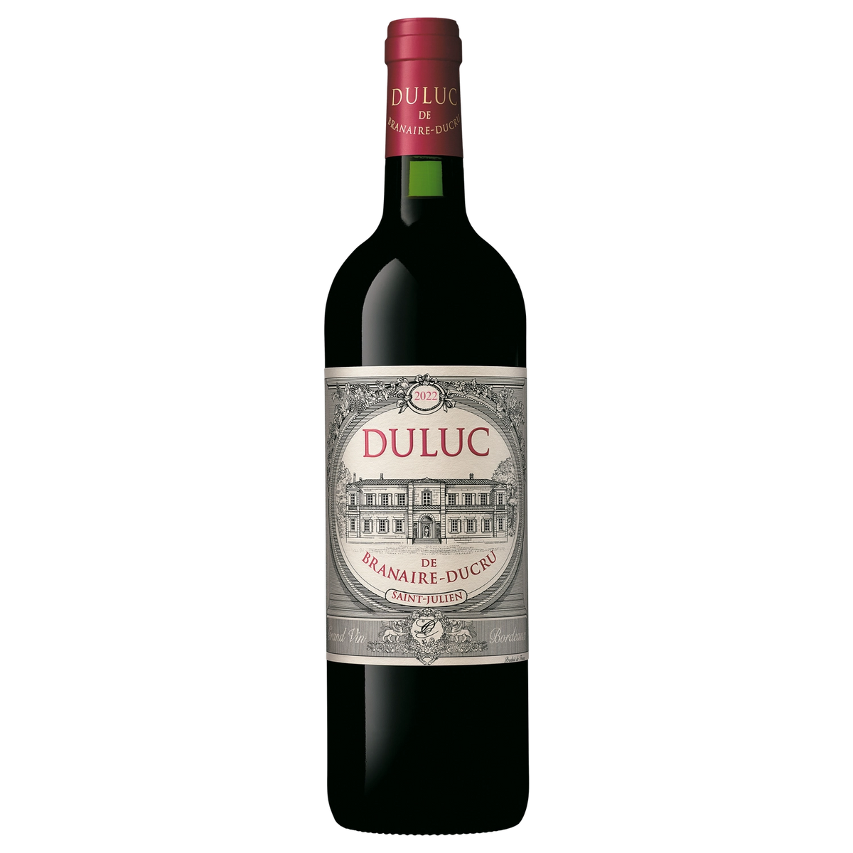 A bottle of Duluc 2017 750ml Red Wine