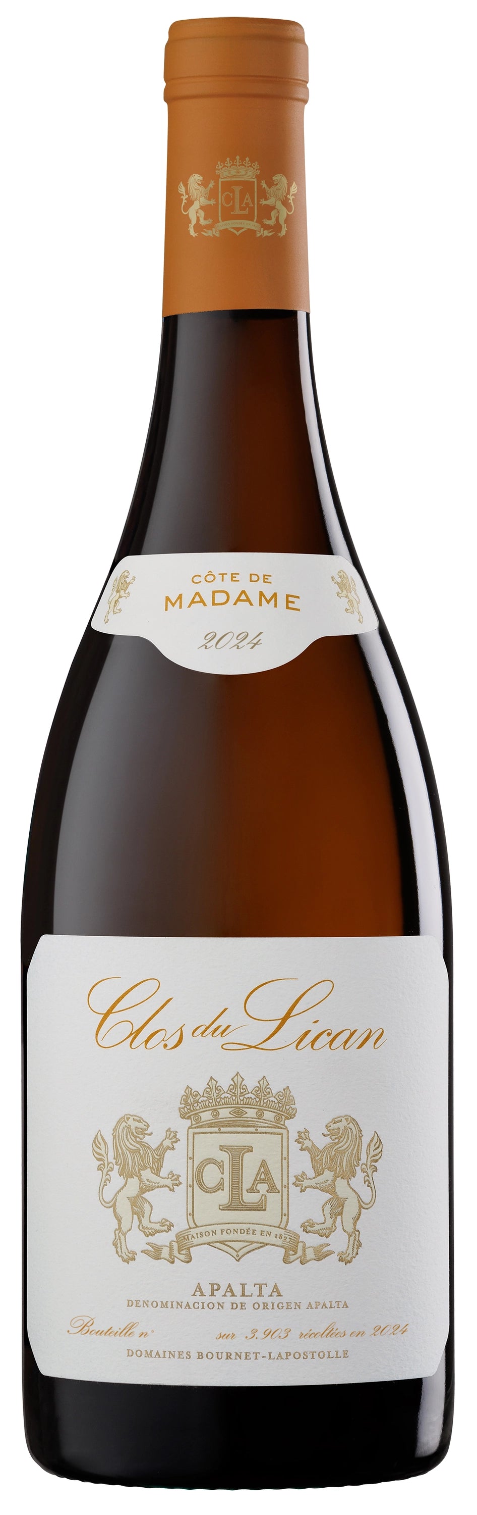 A bottle of Clos du Lican Cote De Madame 2024 750ml White Wine