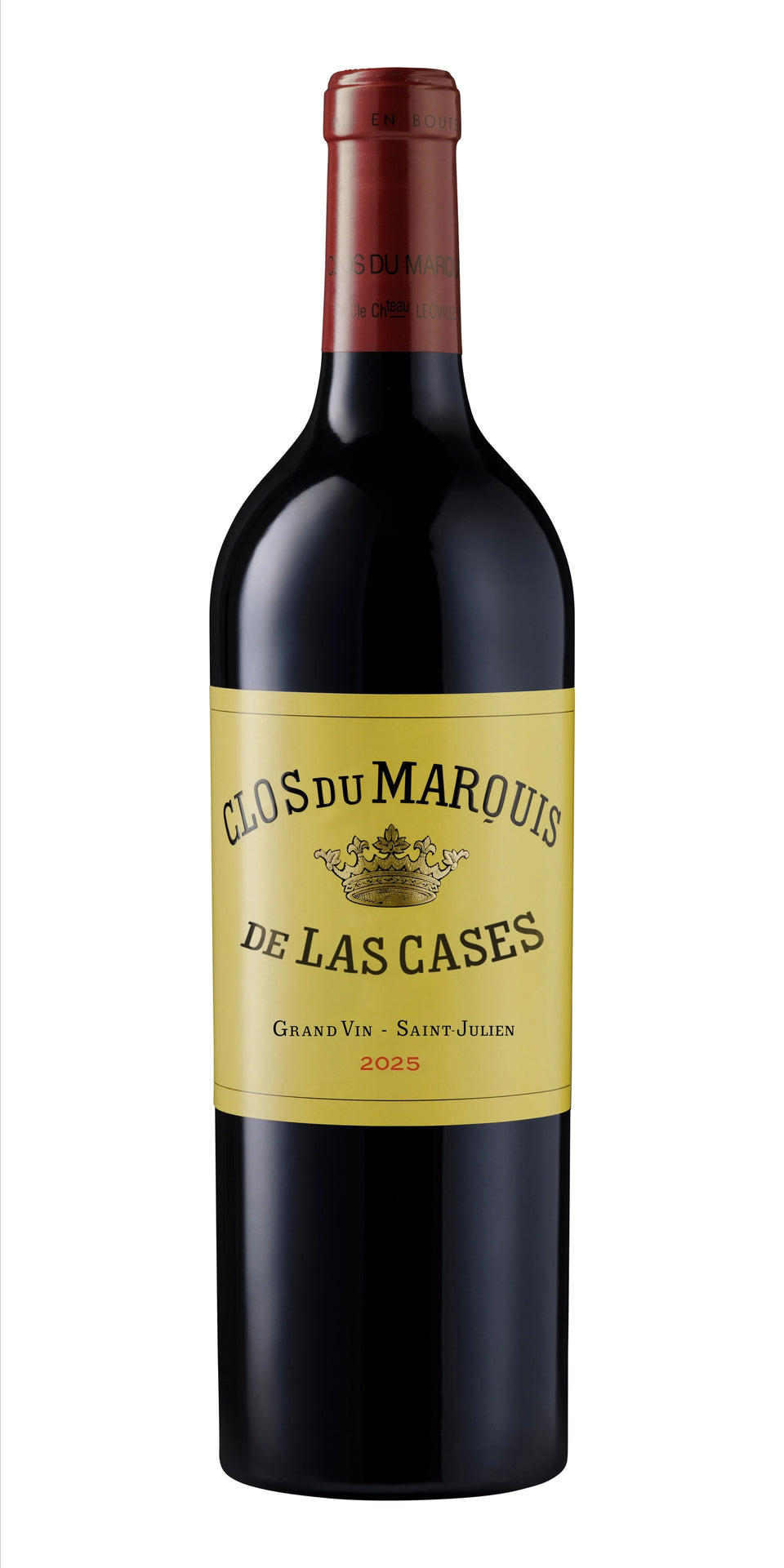 A bottle of Clos du Marquis 2003 750ml Red Wine