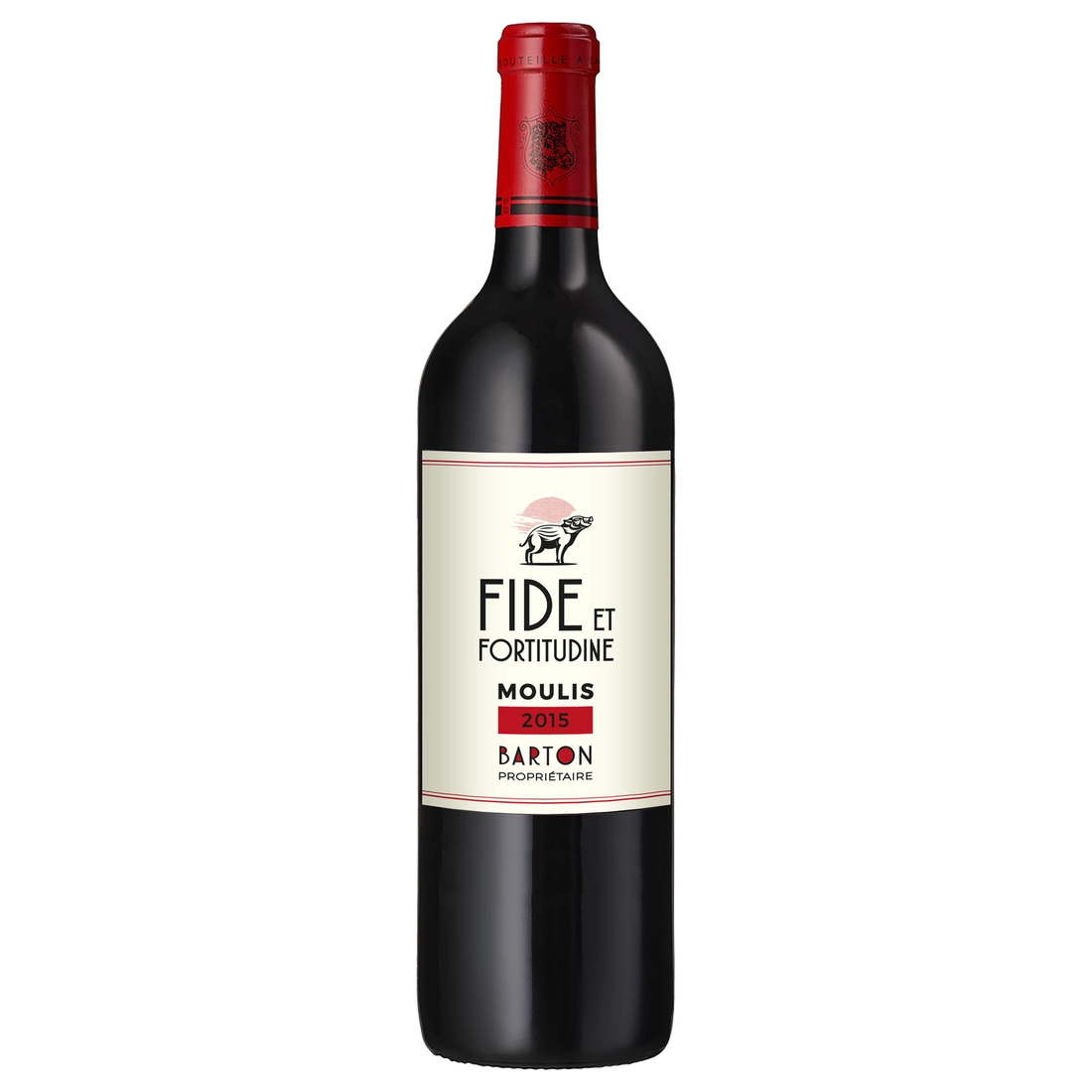 A bottle of Fide Et Fortitudine (Famille Barton) 2018 750ml Red Wine