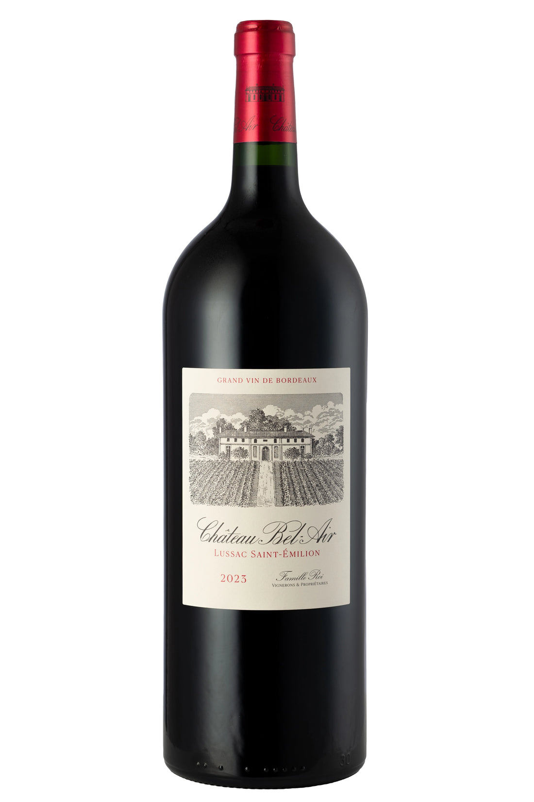 A bottle of Bel Air 2022 375ml Red Wine