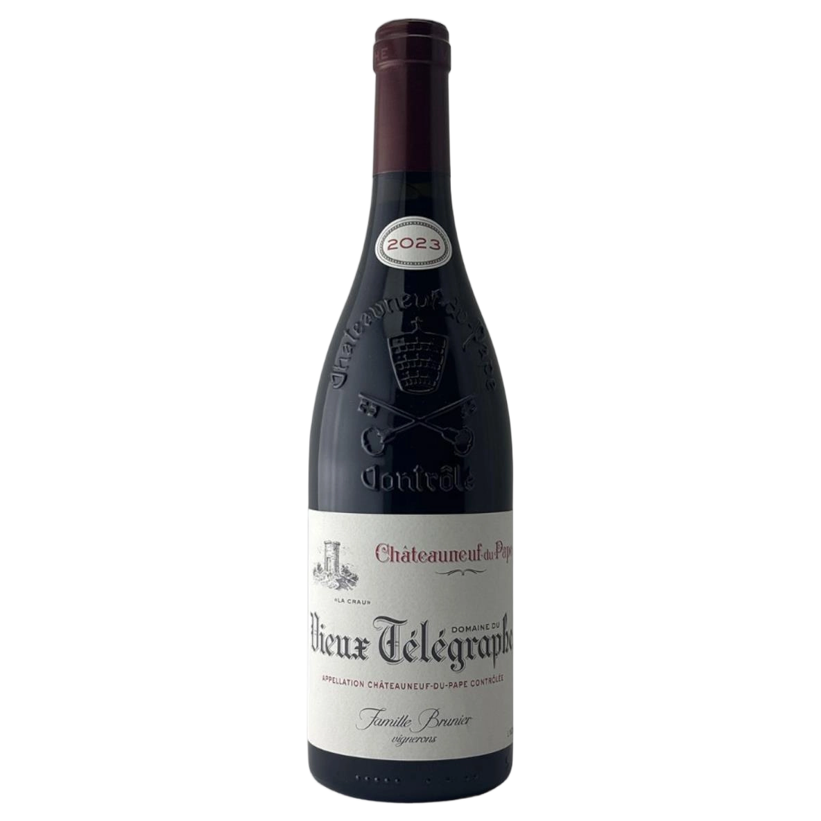 A bottle of Vieux Télégraphe 2023 750ml Red Wine