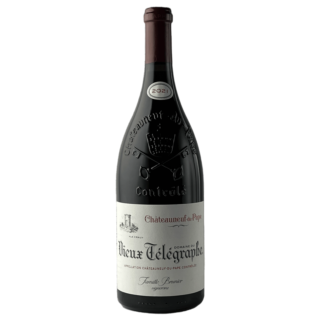 A bottle of Vieux Télégraphe 2021 750ml Red Wine