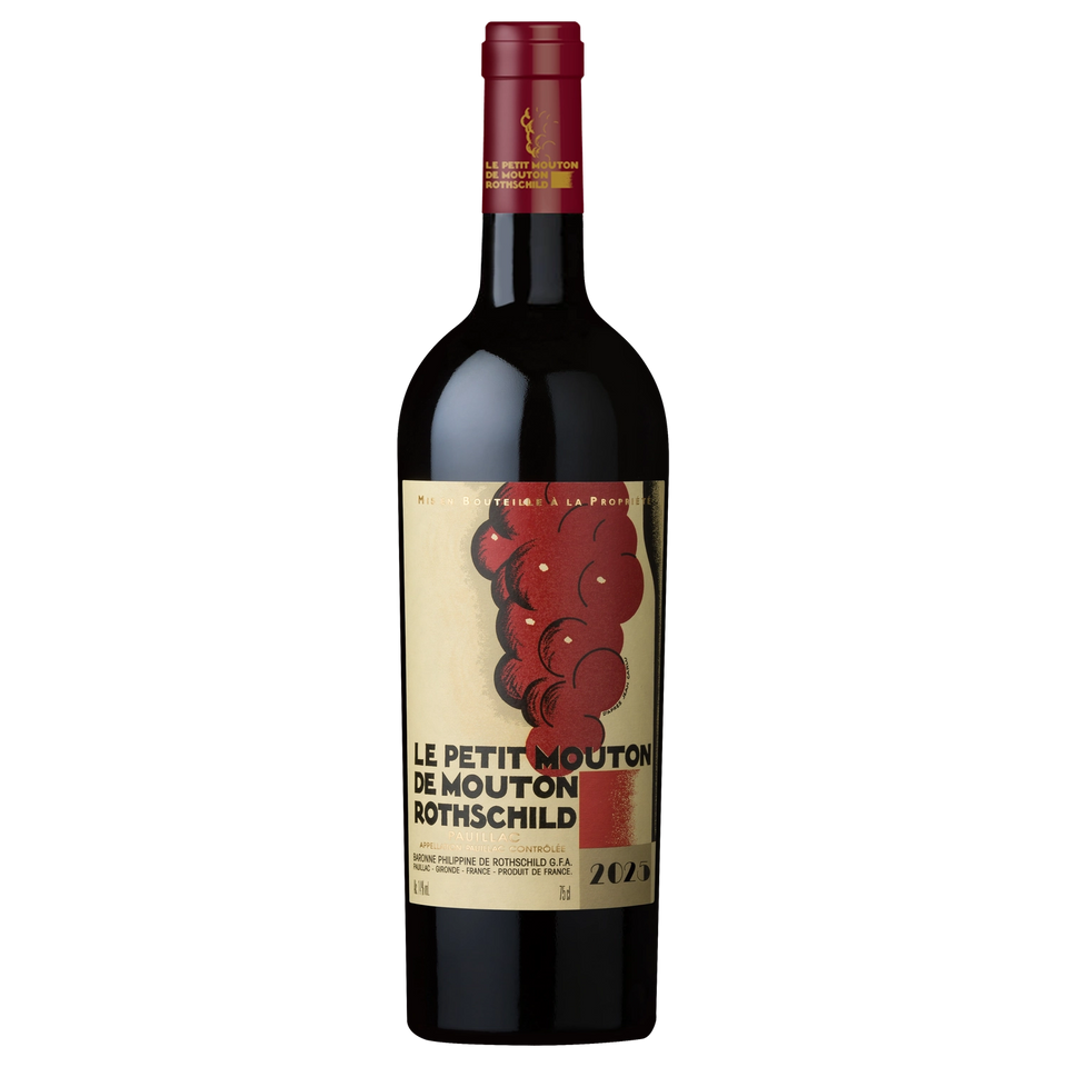 A bottle of Petit Mouton 2005 750ml Red Wine