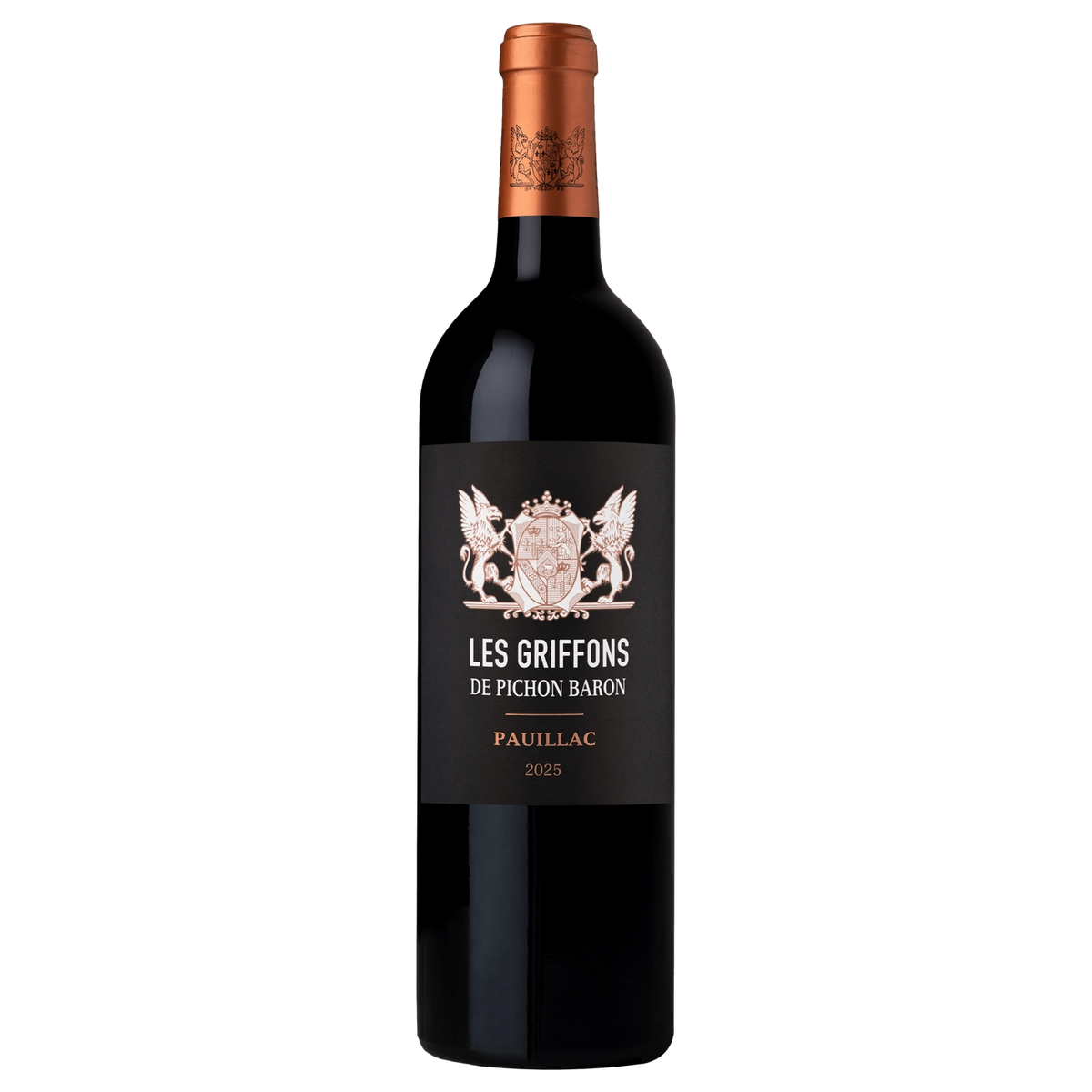 A bottle of Les Griffons de Pichon Baron 2022 750ml Red Wine