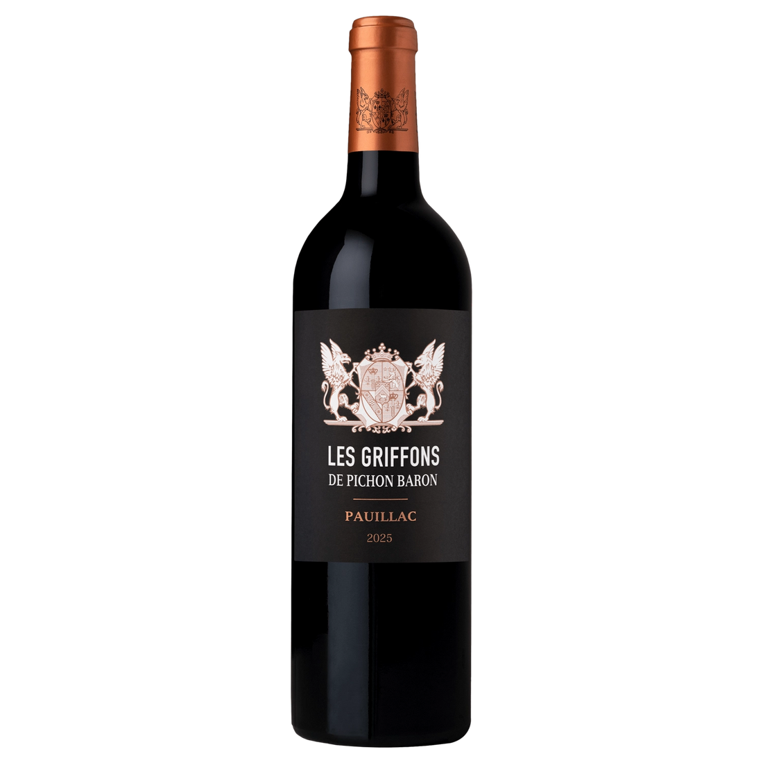 A bottle of Les Griffons de Pichon Baron 2023 750ml Red Wine