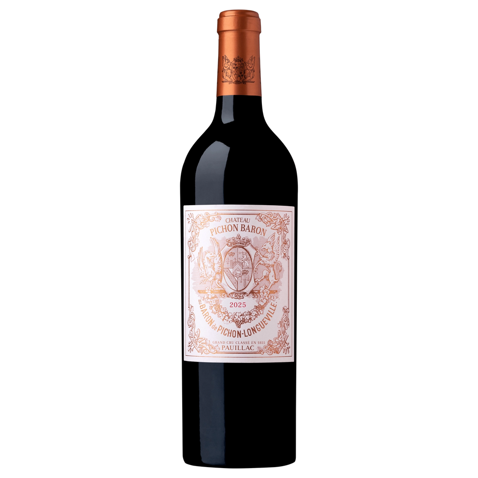 A bottle of Pichon Baron 2023 1500ml Red Wine