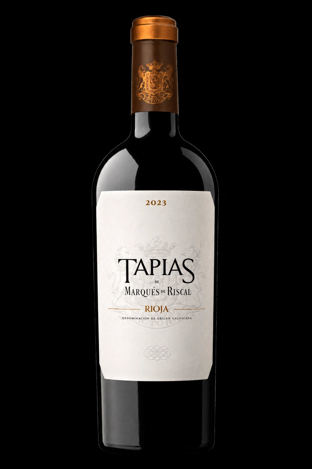 A bottle of Marques De Riscal Tapias 2023 750ml Red Wine
