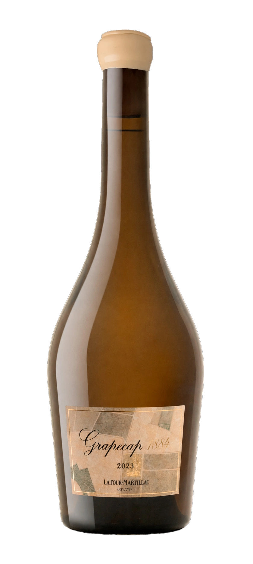 A bottle of Grapecap 1884 Latour Martillac blanc 2021 750ml White Wine