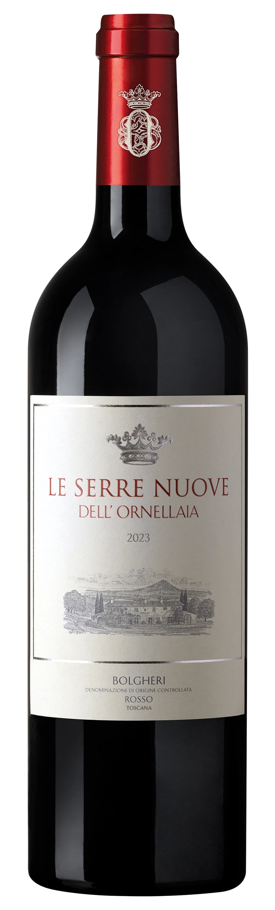 A bottle of Le Serre Nuove dell' Ornellaia 2021 750ml Red Wine