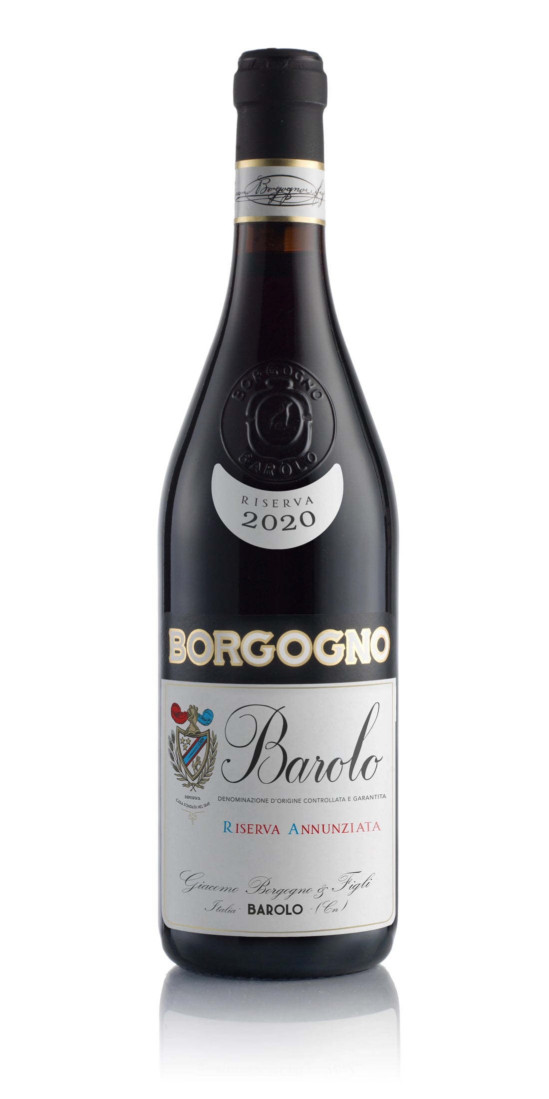 A bottle of Borgogno Barolo Annunziata Riserva 2020 750ml Red Wine