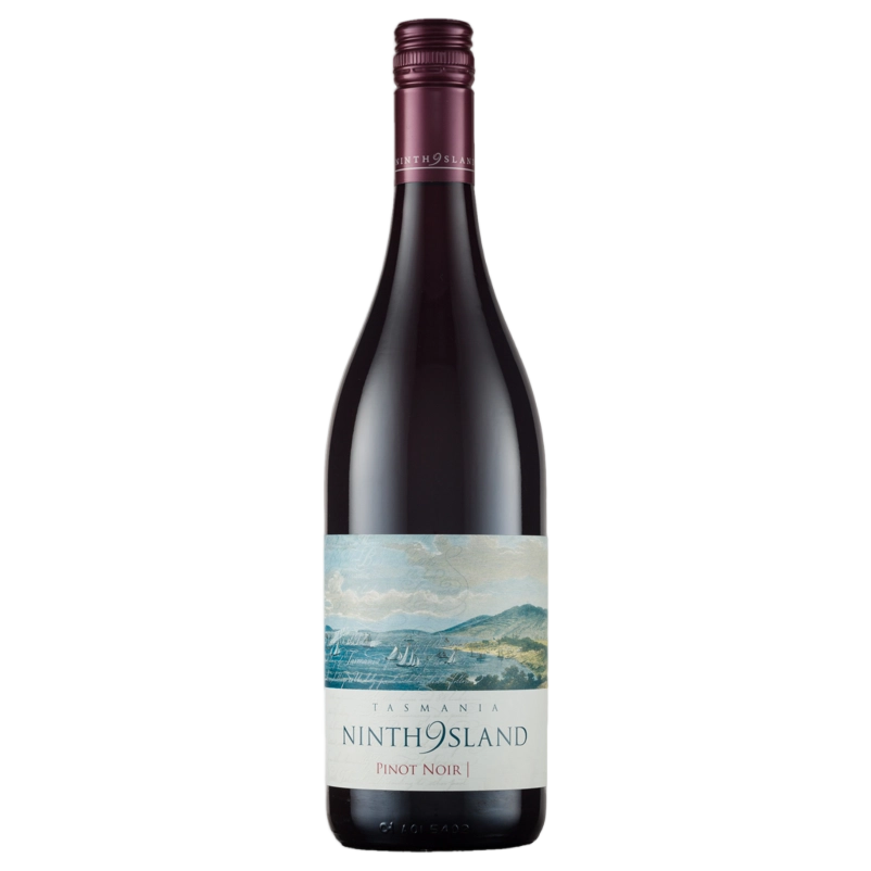 A bottle of Ninth Island Pinot Noir 2024 750ml Red Wine