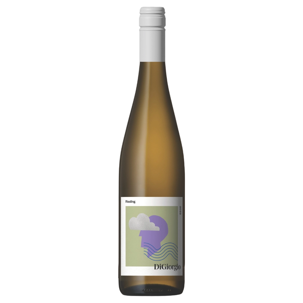 A bottle of DiGiorgio Head in the Clouds Riesling 2026 750ml White Wine