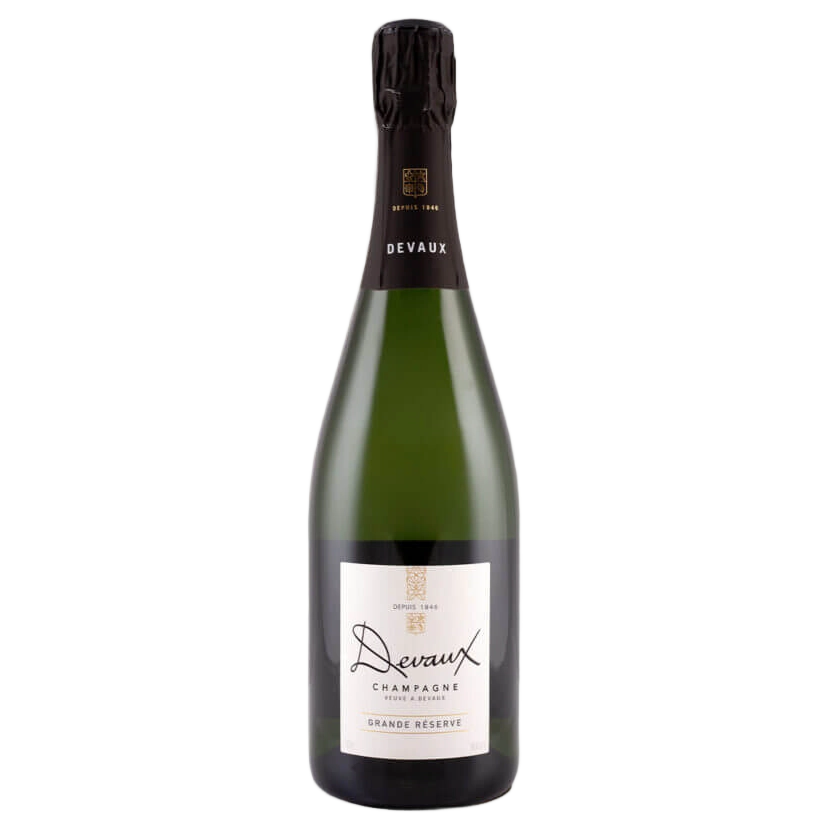A bottle of Champagne Devaux Classics Grande Reserve NV 375ml Sparkling Wine