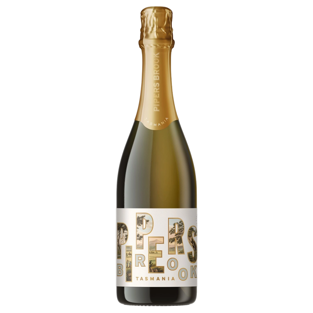 A bottle of Pipers Tasmania Cuvée NV 750ml Sparkling Wine