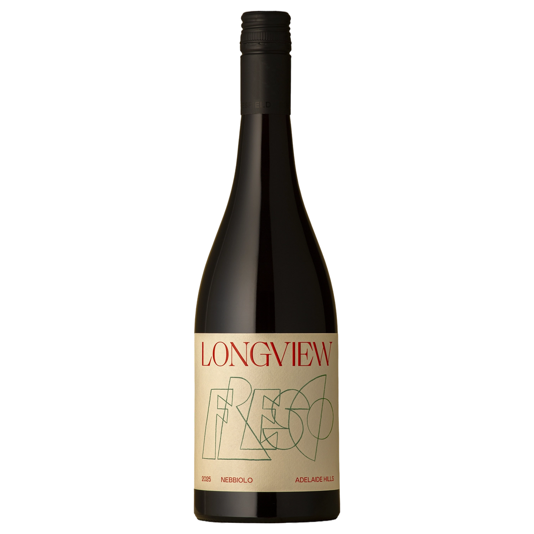 A bottle of Longview Fresco Nebbiolo 2025 750ml Red Wine