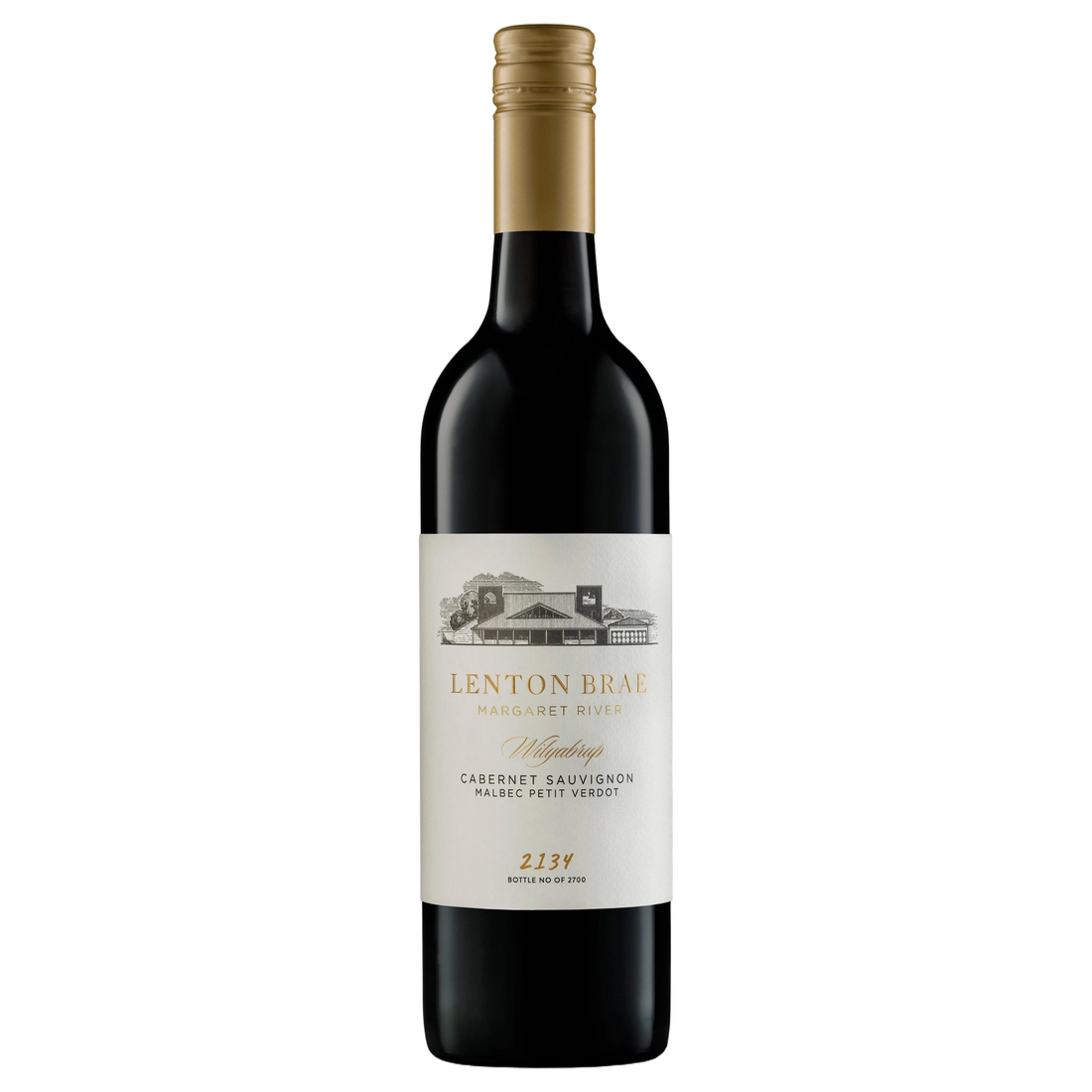 A bottle of Lenton Brae Wilyabrup Cabernet Sauvignon Malbec Petit Verdot 2023 750ml Red Wine