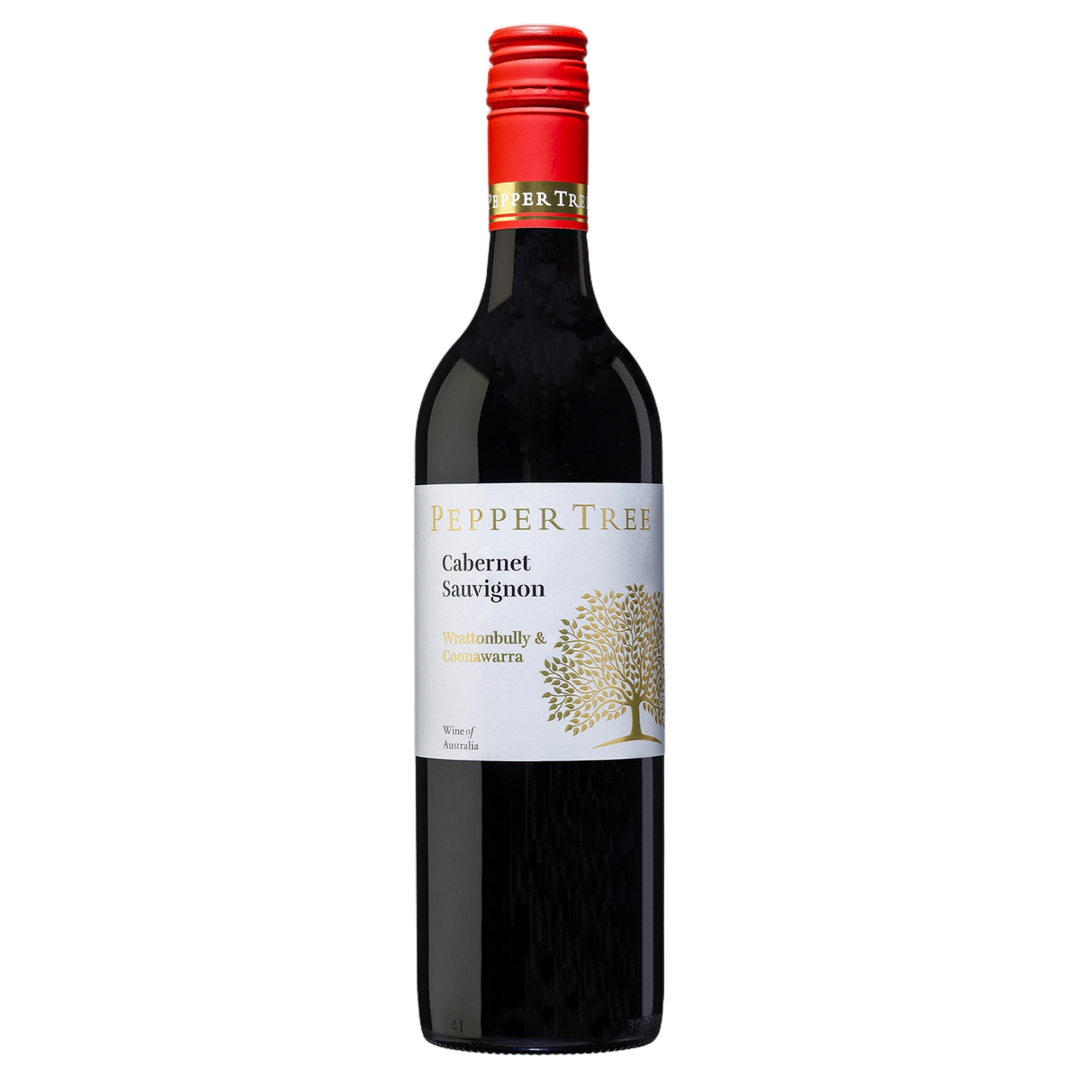 A bottle of Pepper Tree Varietal Range Cabernet Sauvignon 2022 750ml Red Wine