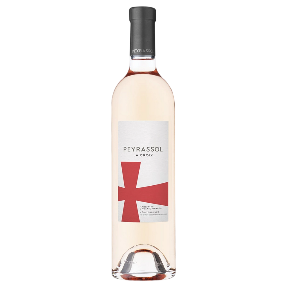 A bottle of Peyrassol La Croix Rose IGP 2024 750ml Rose Wine