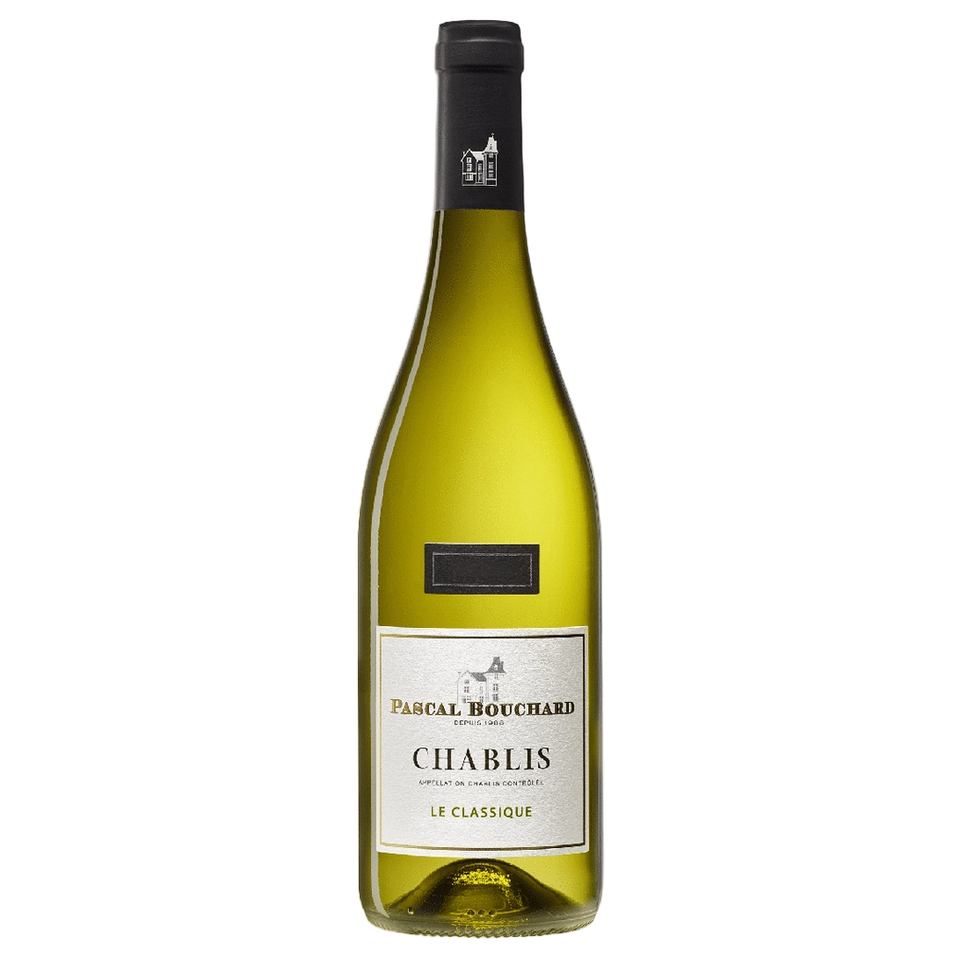A bottle of Pascal Bouchard Chablis Le Classique 2024 750ml White Wine