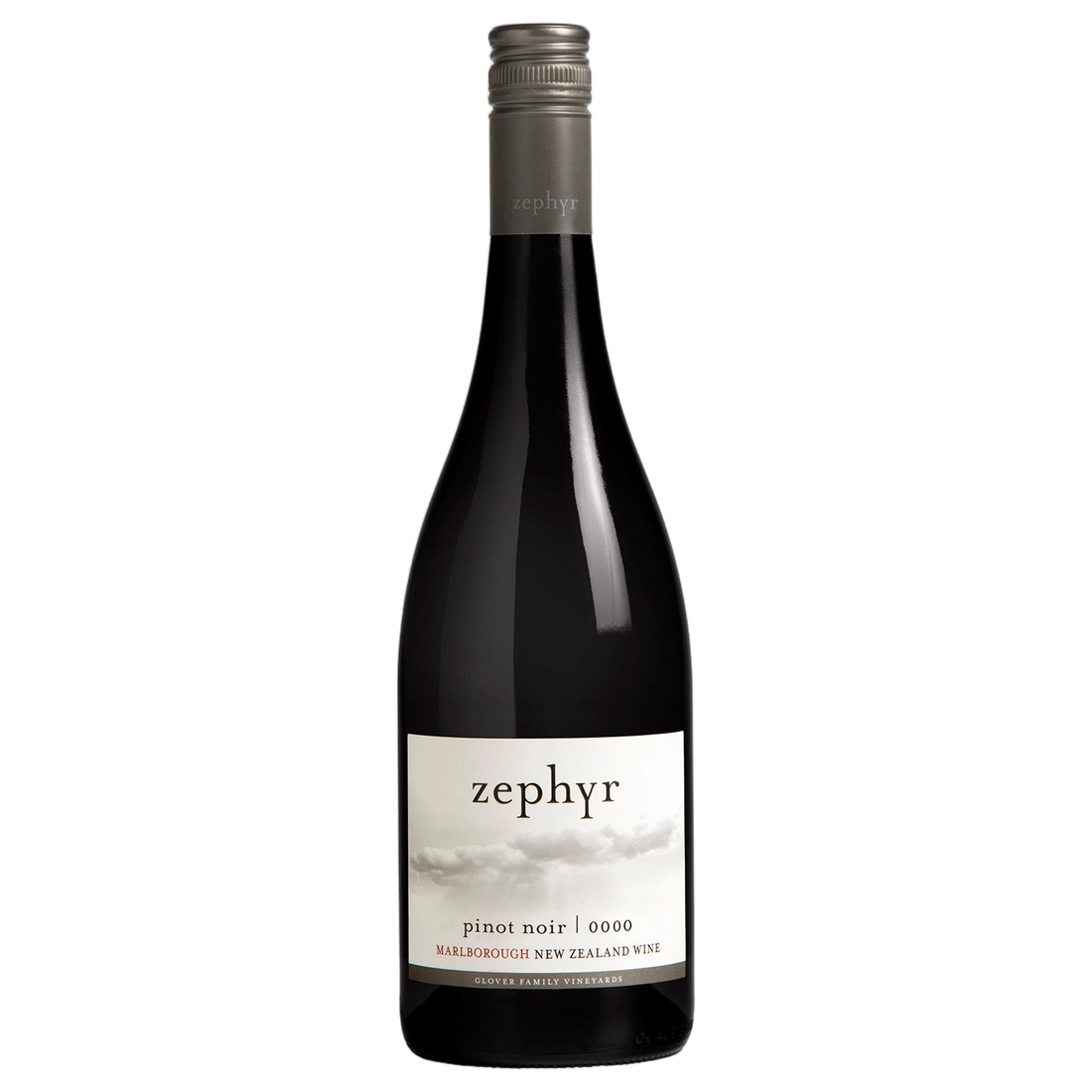 A bottle of Zephyr Pinot Noir 2024 750ml Red Wine