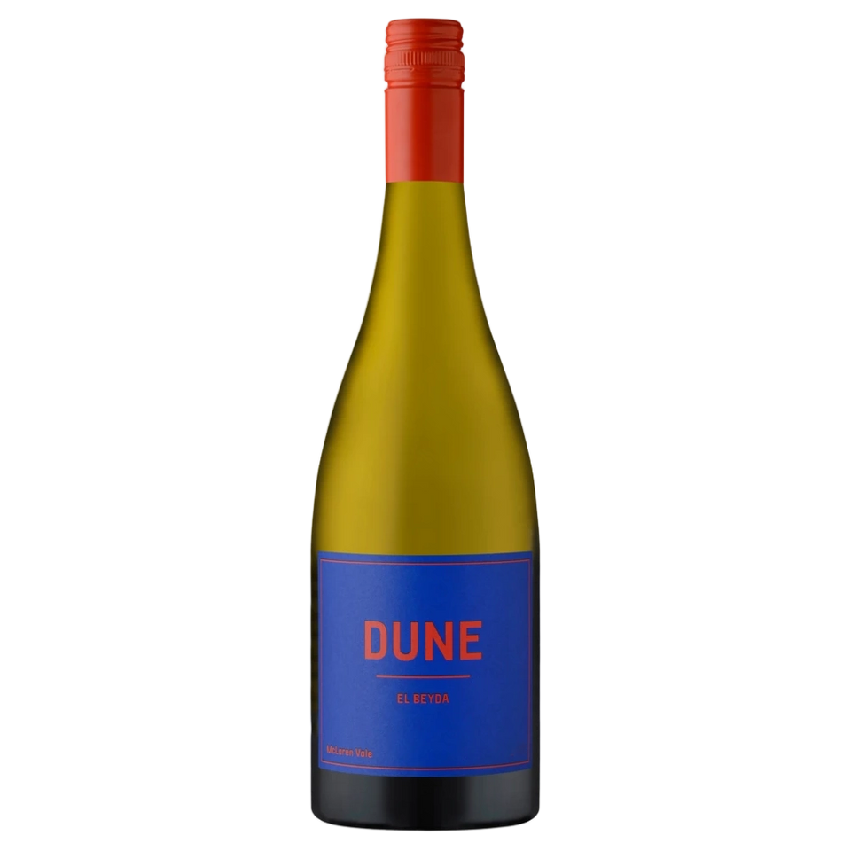 A bottle of Dune El Beyda Grenache Blanc Grenache Gris Clairette 2026 750ml White Wine