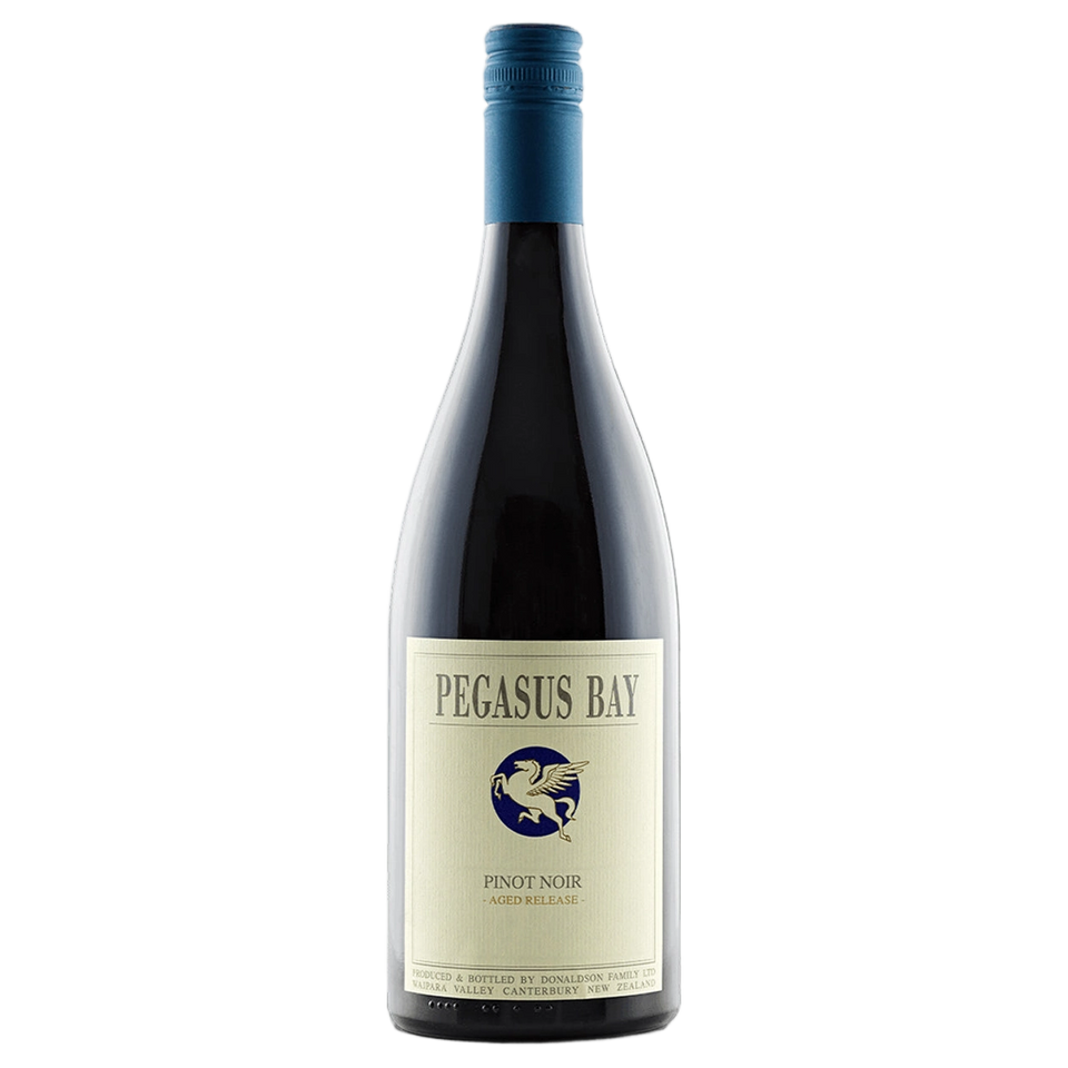 A bottle of Pegasus Bay Age Release Pinot Noir 2016 750ml Red Wine