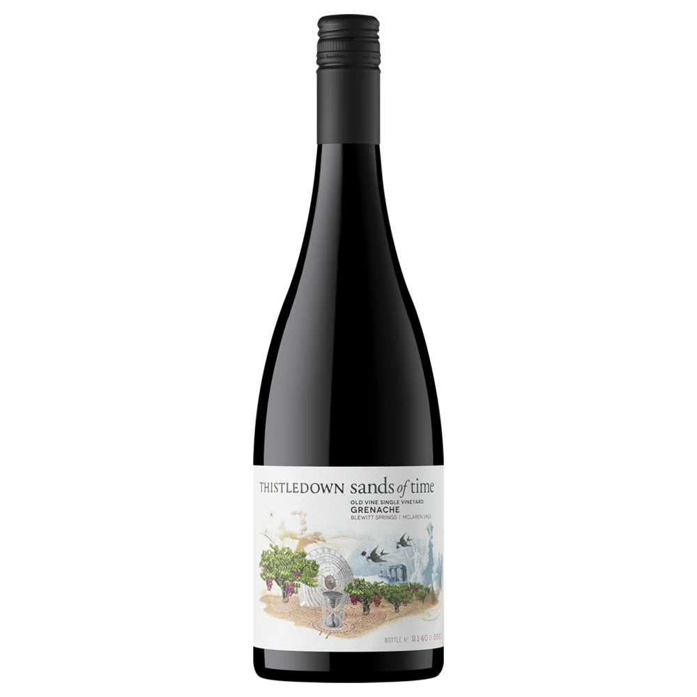 A bottle of Thistledown Sands of Time Grenache 2025 750ml Red Wine