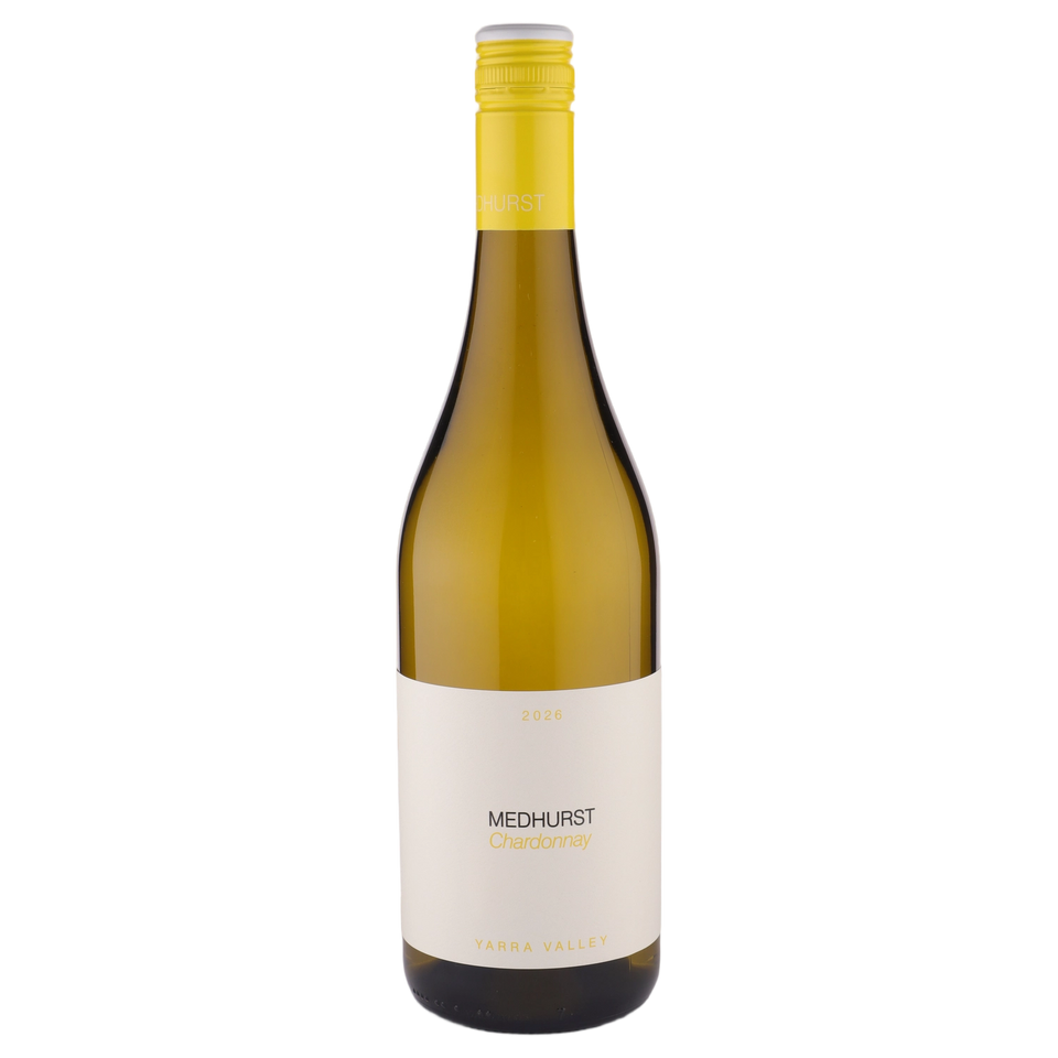 A bottle of Medhurst Yarra Valley Chardonnay 2026 750ml White Wine