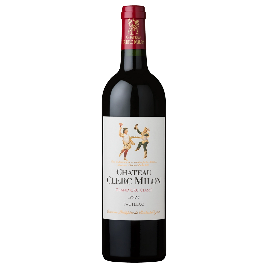 A bottle of Clerc Milon 2024 750ml Red Wine