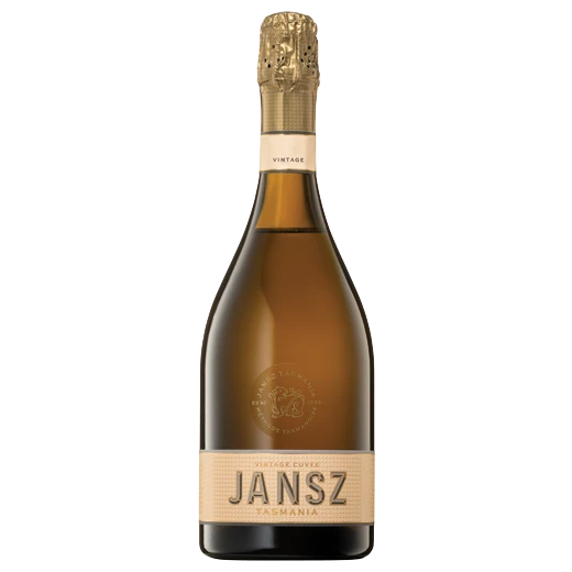 A bottle of 2021 Jansz Tasmania Vintage Cuvée 750ml Sparkling Wine