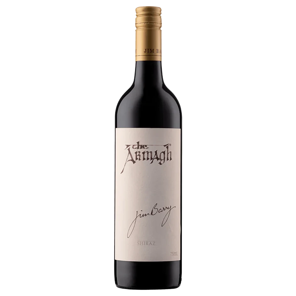 A bottle of 2017 Jim Barry The Armagh Shiraz 750ml Red Wine